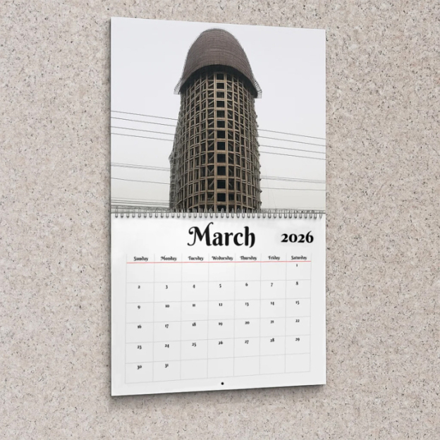 🔥HOT SALE - 49% OFF🔥Funny Building 2026 Calendar