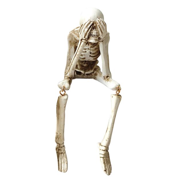 🔥HOT SALE - 49% OFF🔥No Evil Skeleton Trio