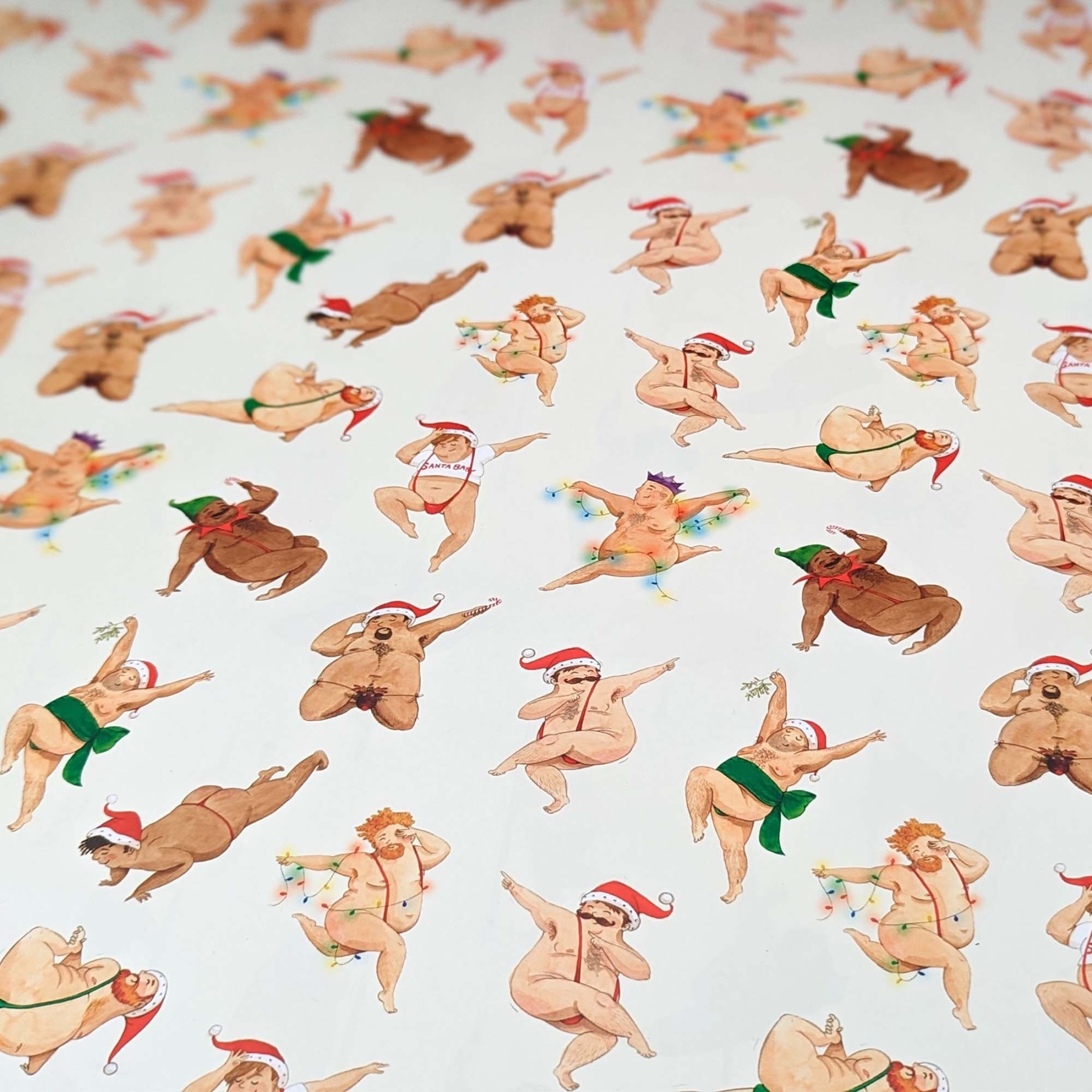 🔥HOT SALE - 49% OFF🔥Funny Christmas Wrapping Paper