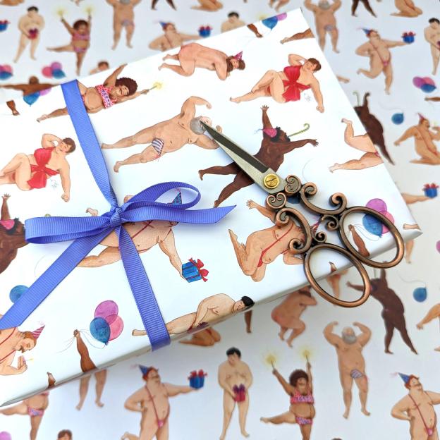 🔥HOT SALE - 49% OFF🔥Funny Christmas Wrapping Paper