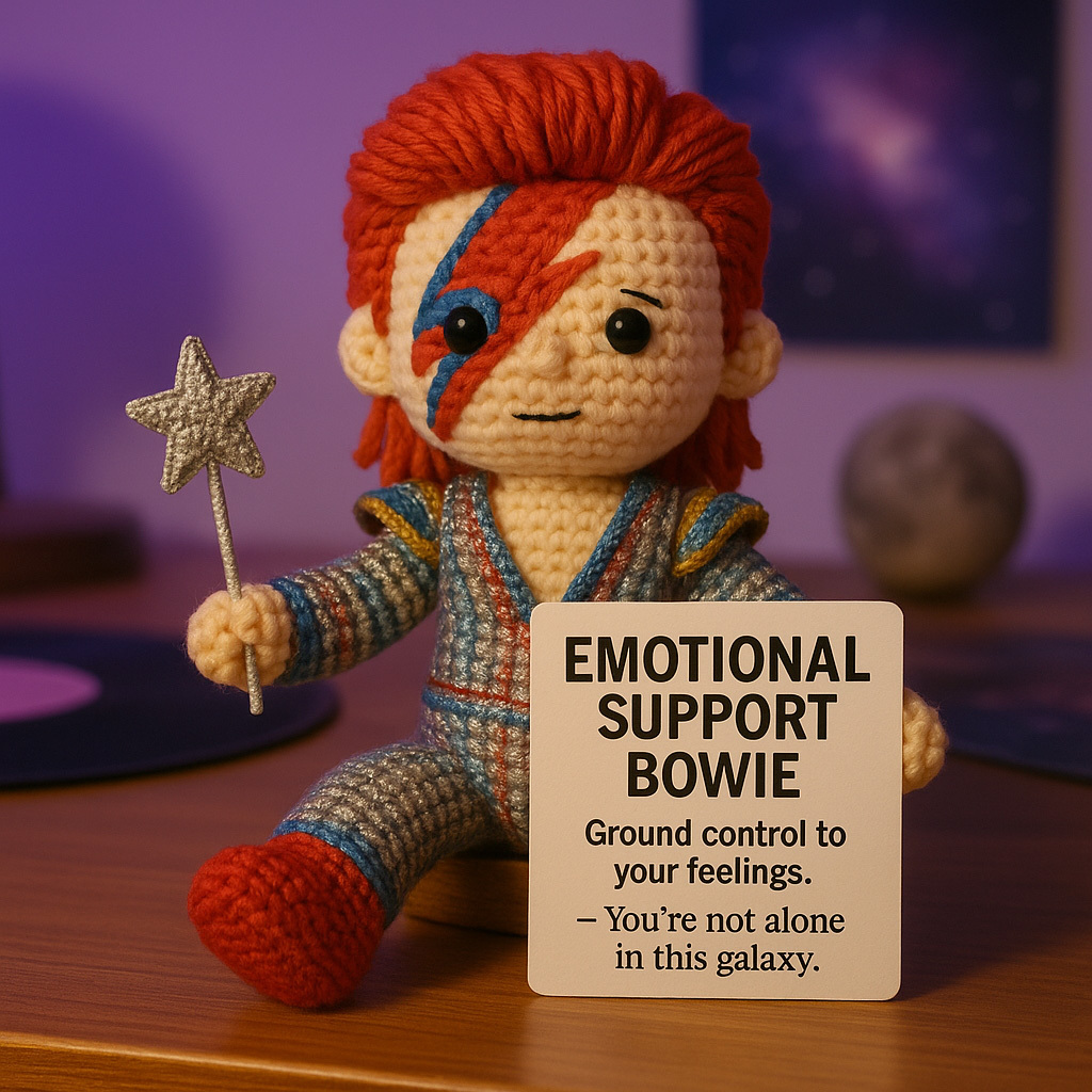 🔥HOT SALE - 49% OFF🔥Bowie Crocheted Emotional Support Doll