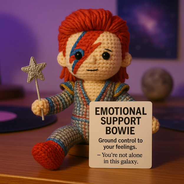 🔥HOT SALE - 49% OFF🔥Bowie Crocheted Emotional Support Doll