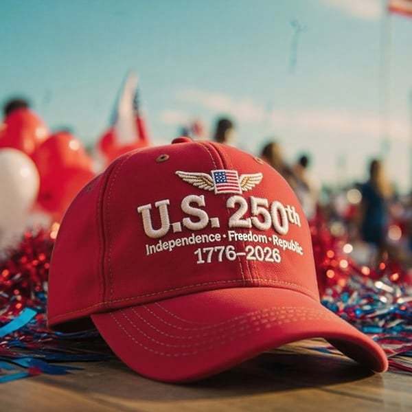 🔥HOT SALE - 49% OFF🔥Celebrates the U.S. 250th Anniversary Retro Washed Cap
