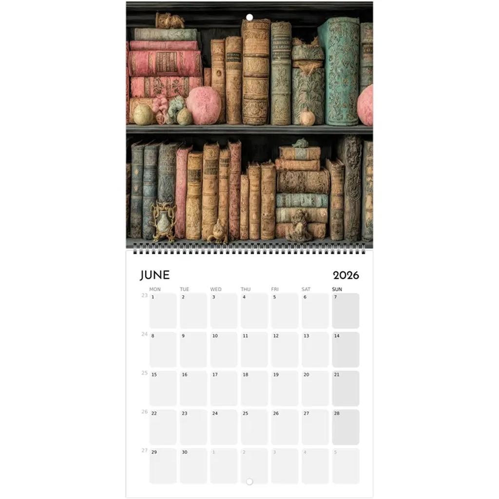 🔥HOT SALE - 49% OFF🔥Bookshelves Calendar 2026