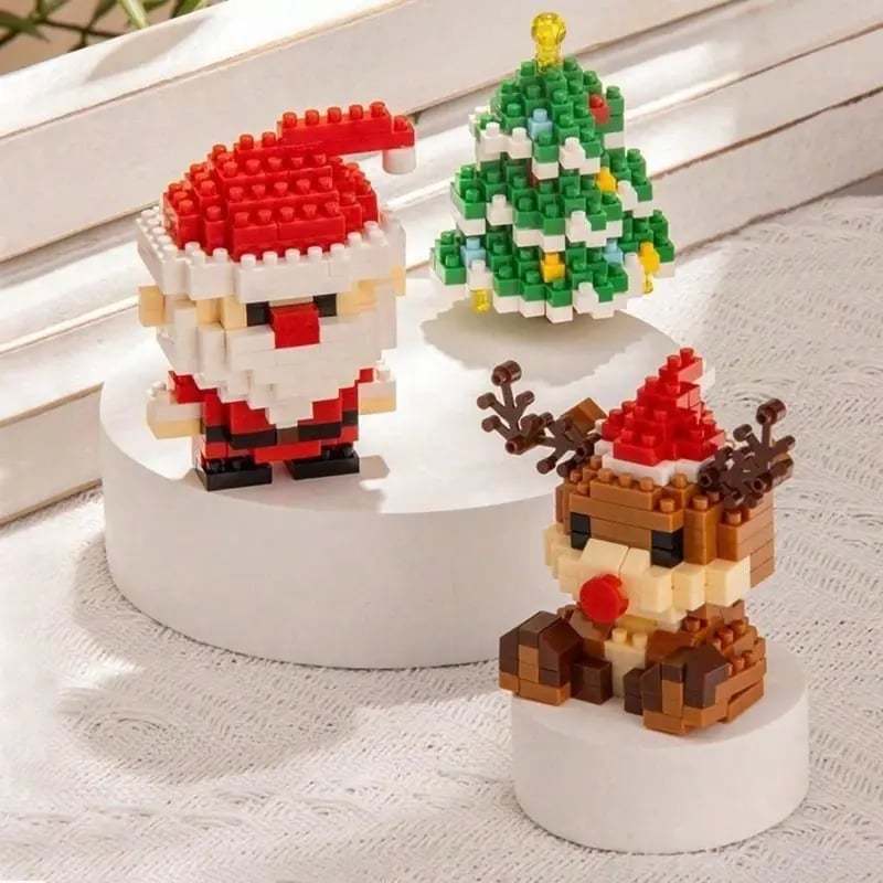 🔥HOT SALE - 49% OFF🔥🎄Santa Claus Design Building Blocks Toy