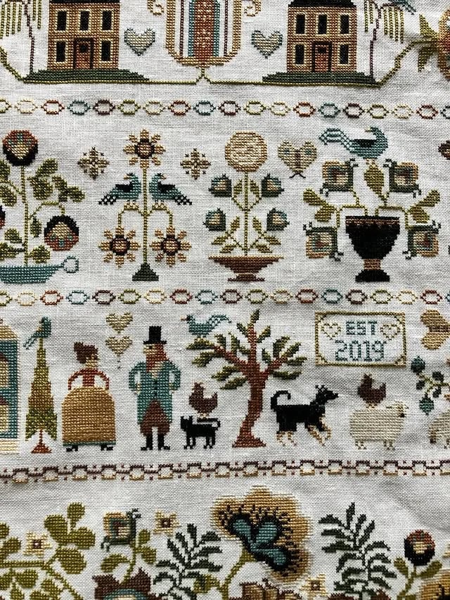 Let Love Reign Cross Stitch Kit