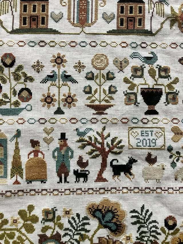 Let Love Reign Cross Stitch Kit