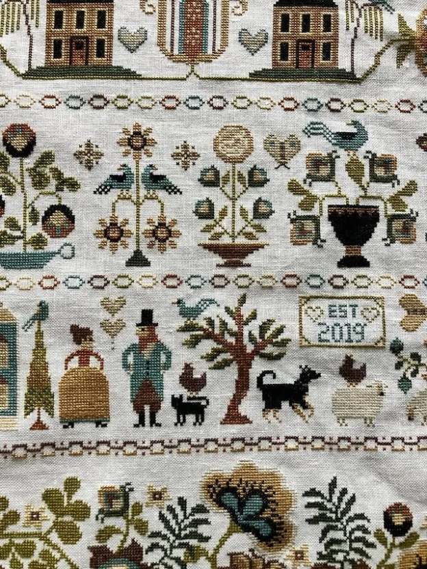 Let Love Reign Cross Stitch Kit