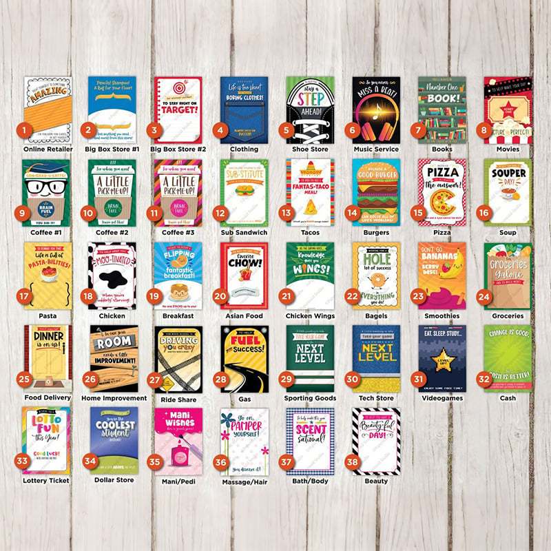 🔥HOT SALE - 49% OFF🔥College Student Gift Card Book📚Hardcover & Durability Line 