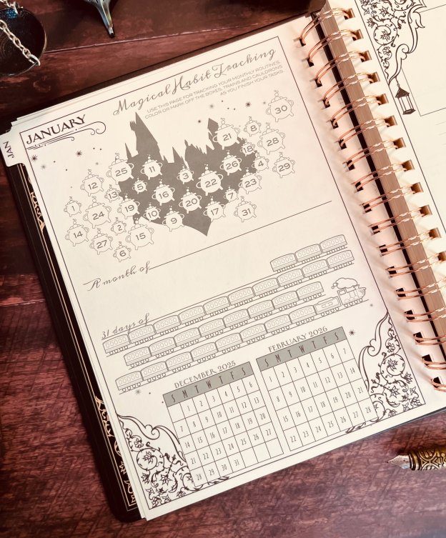 🔥HOT SALE - 49% OFF🔥🧙‍♀️2026 Magic Day Anniversary Planner🧹Hardcover Edition