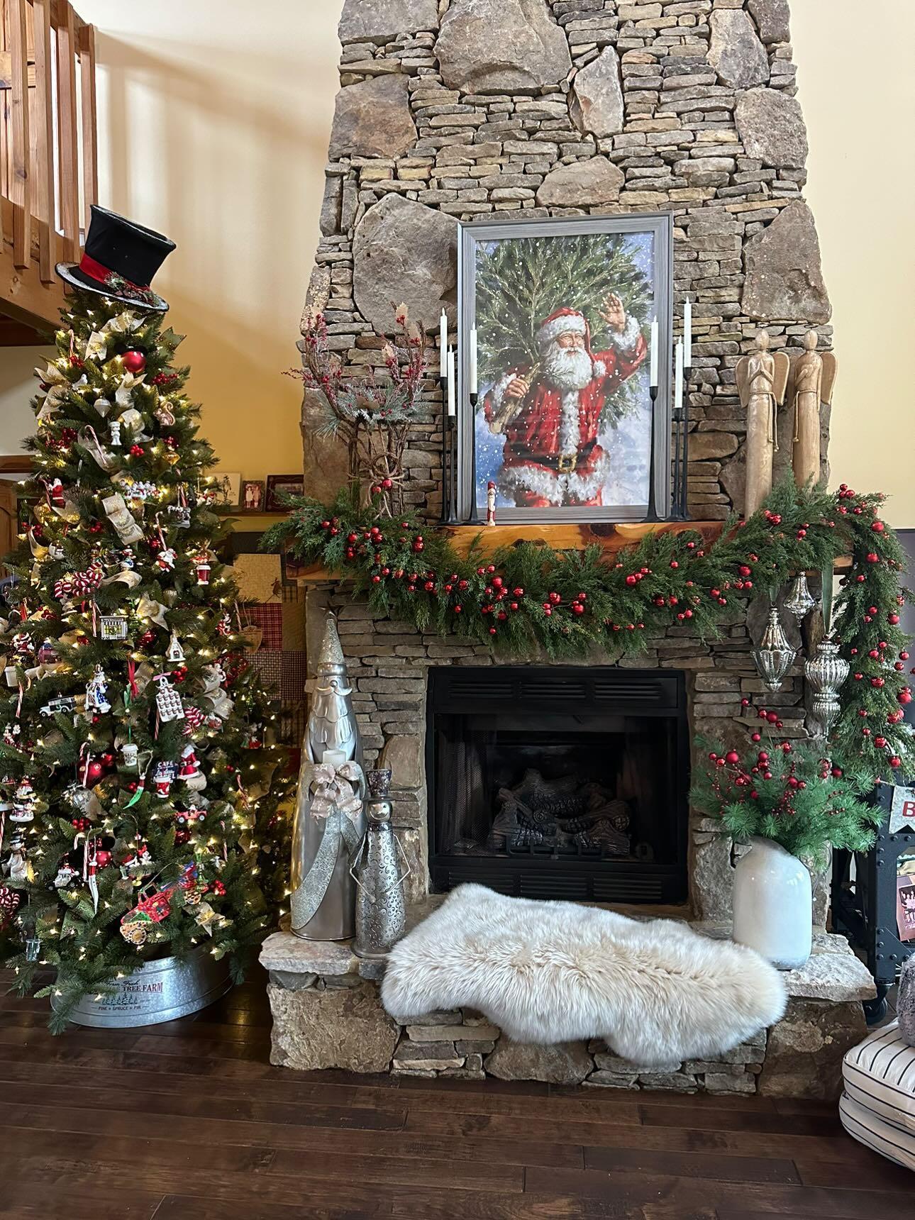 🔥HOT SALE - 49% OFF🔥- 2026 9ft Christmas Artificial Cypress Leaf Vine Wreath🎄