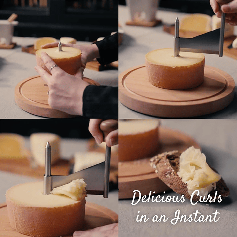 🔥HOT SALE - 49% OFF🔥Cheese Curler Wheel - Stainless Steel Cheese Shaver