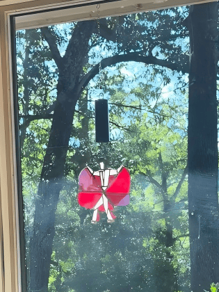 🏆Flash Sale⚡-HOT SALE - 49% OFF-💥New Elvis stained glass spinning suncatcher💃