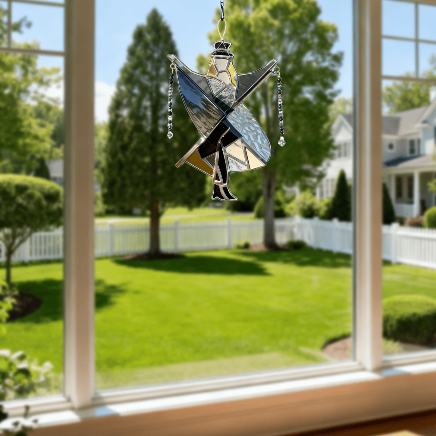 🔥LAST DAY 49% OFF -💃🤘 Handmade Stained Glass Spinner