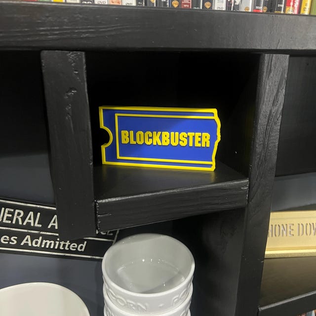 🔥HOT SALE - 49% OFF🔥Blockbuster 3D Sign Movie Rental Store