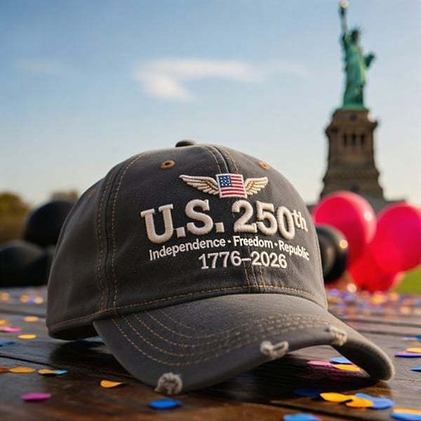 🔥HOT SALE - 49% OFF🔥Celebrates the U.S. 250th Anniversary Retro Washed Cap