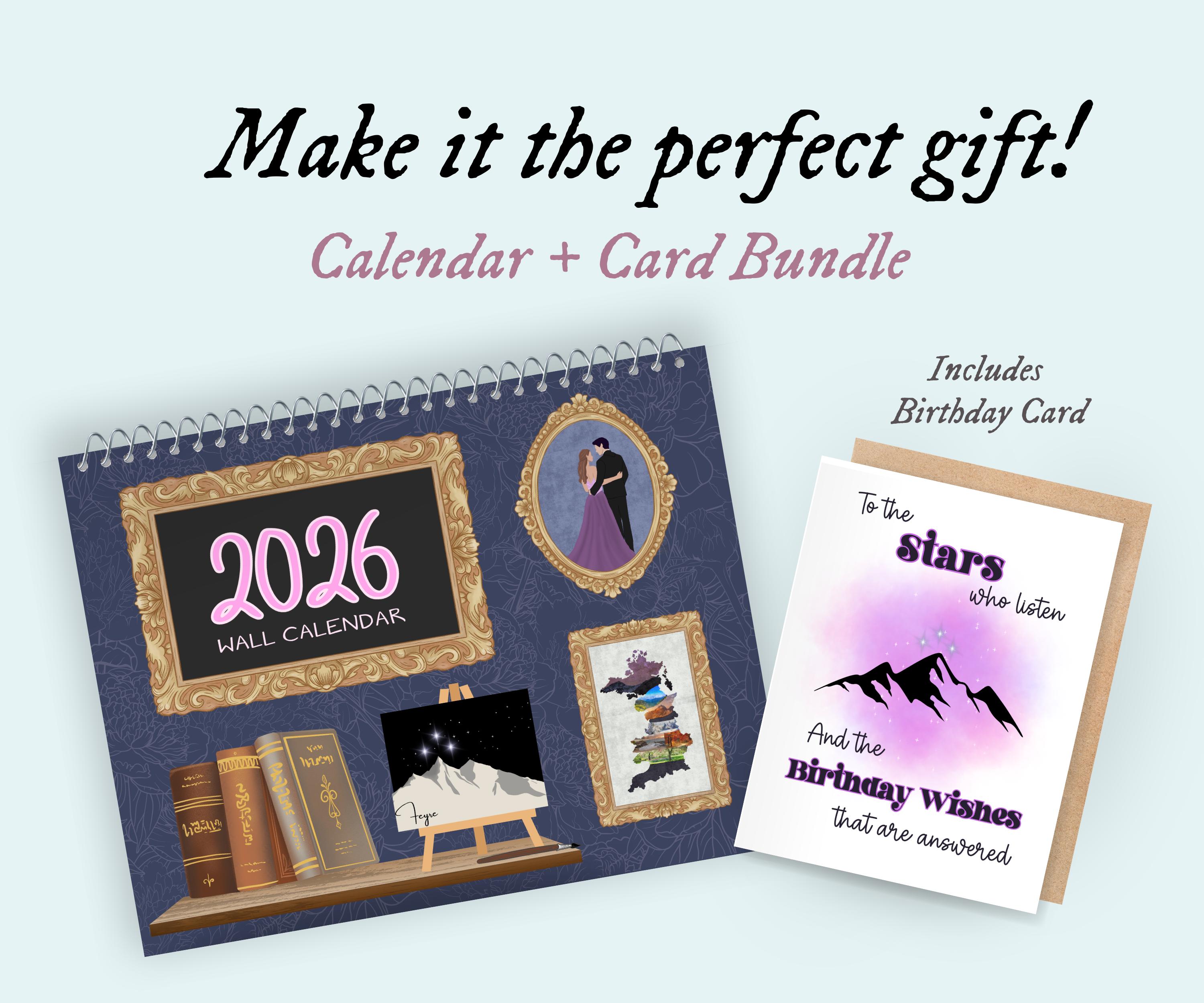 🔥HOT SALE - 49% OFF🔥Acotar 2026 wall calendar