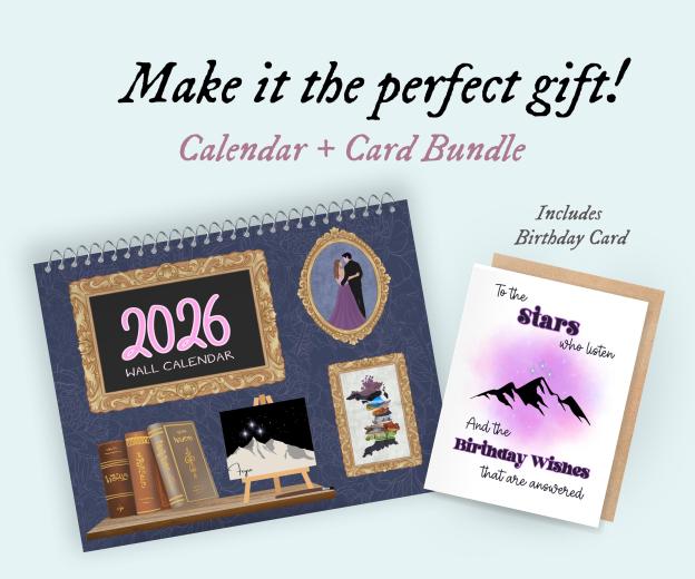 🔥HOT SALE - 49% OFF🔥Acotar 2026 wall calendar