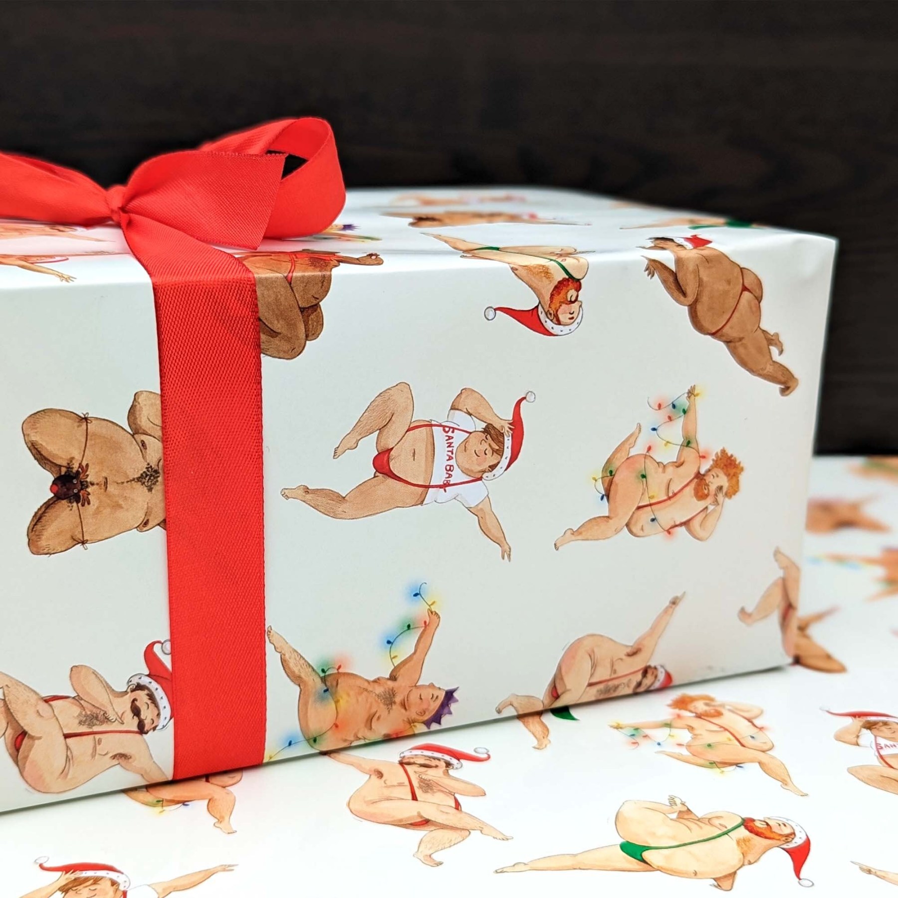 🔥HOT SALE - 49% OFF🔥Funny Christmas Wrapping Paper