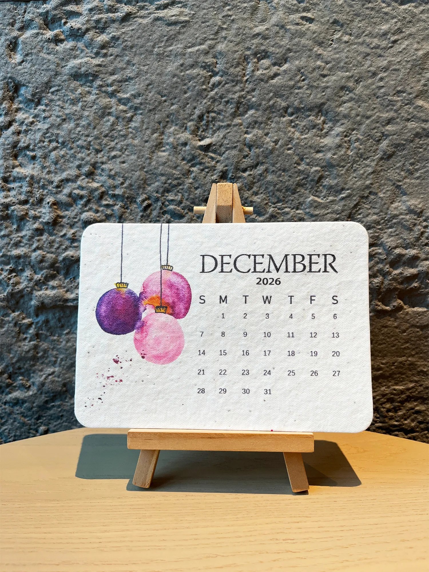 🔥HOT SALE - 49% OFF🔥🌱Eco-Friendly Plantable Love Seed Calendar 2026