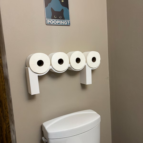 🔥HOT SALE - 49% OFF🔥POOP - Toilet Paper Holder - Functional and fun TP shelf