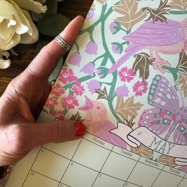 🔥HOT SALE - 49% OFF🔥Wings and Whispers: A Year of Magical Connection - 2026 Wall Calendar Pattern 