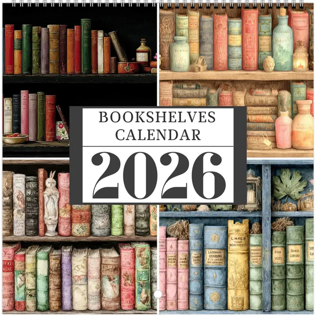 🔥HOT SALE - 49% OFF🔥Bookshelves Calendar 2026