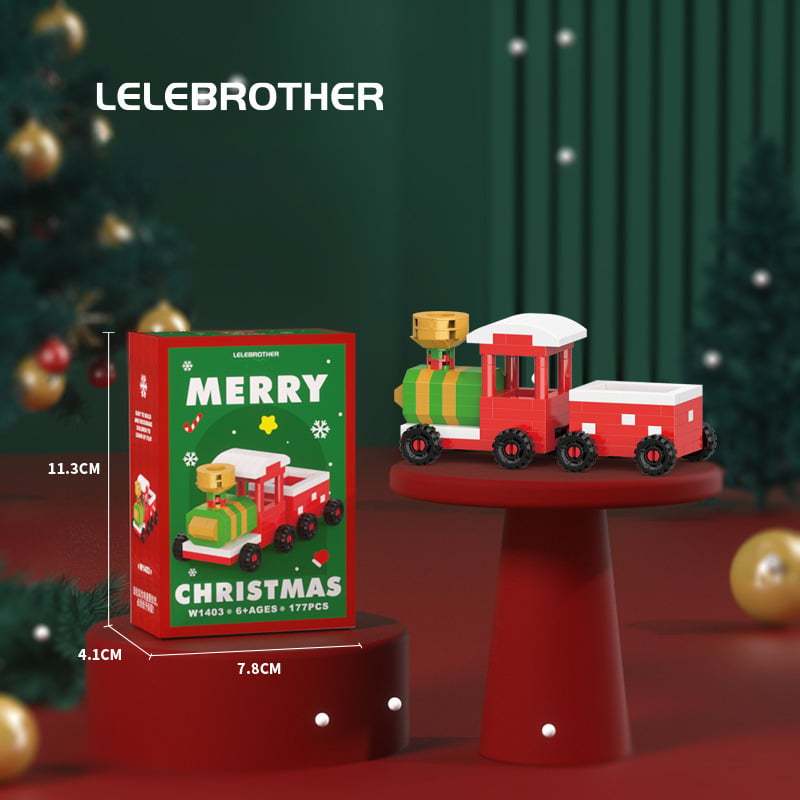 🔥HOT SALE - 49% OFF🔥🎄Santa Claus Design Building Blocks Toy