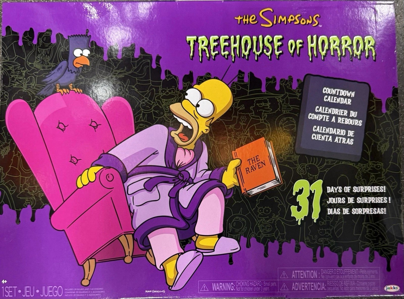 🔥HOT SALE - 49% OFF🔥- The Simpsons Treehouse of Horror 31 Day Advent Calendar