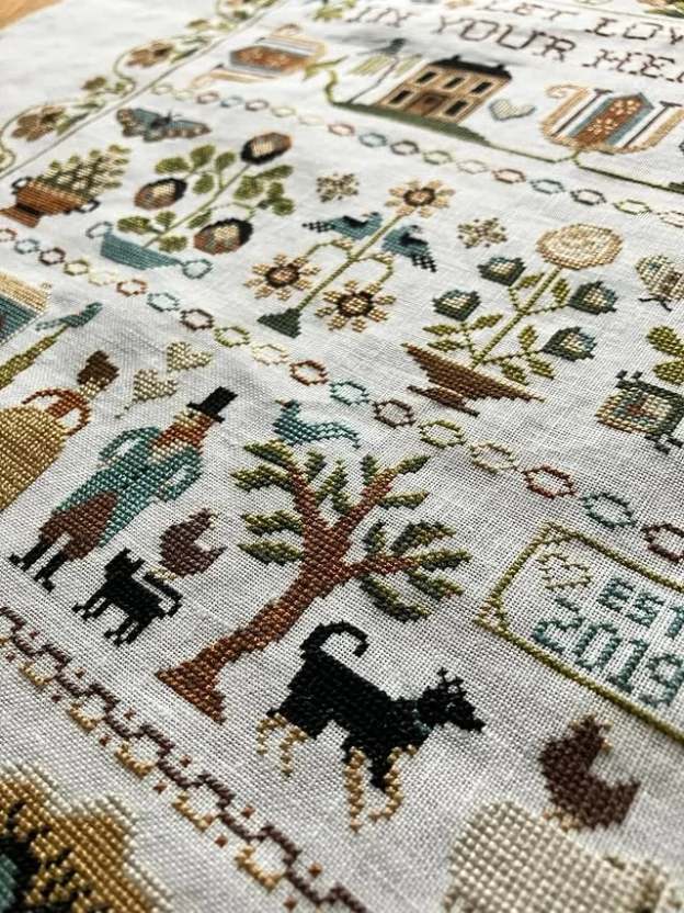 Let Love Reign Cross Stitch Kit