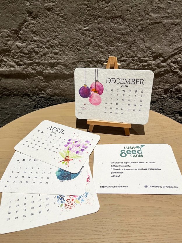 🔥HOT SALE - 49% OFF🔥🌱Eco-Friendly Plantable Love Seed Calendar 2026