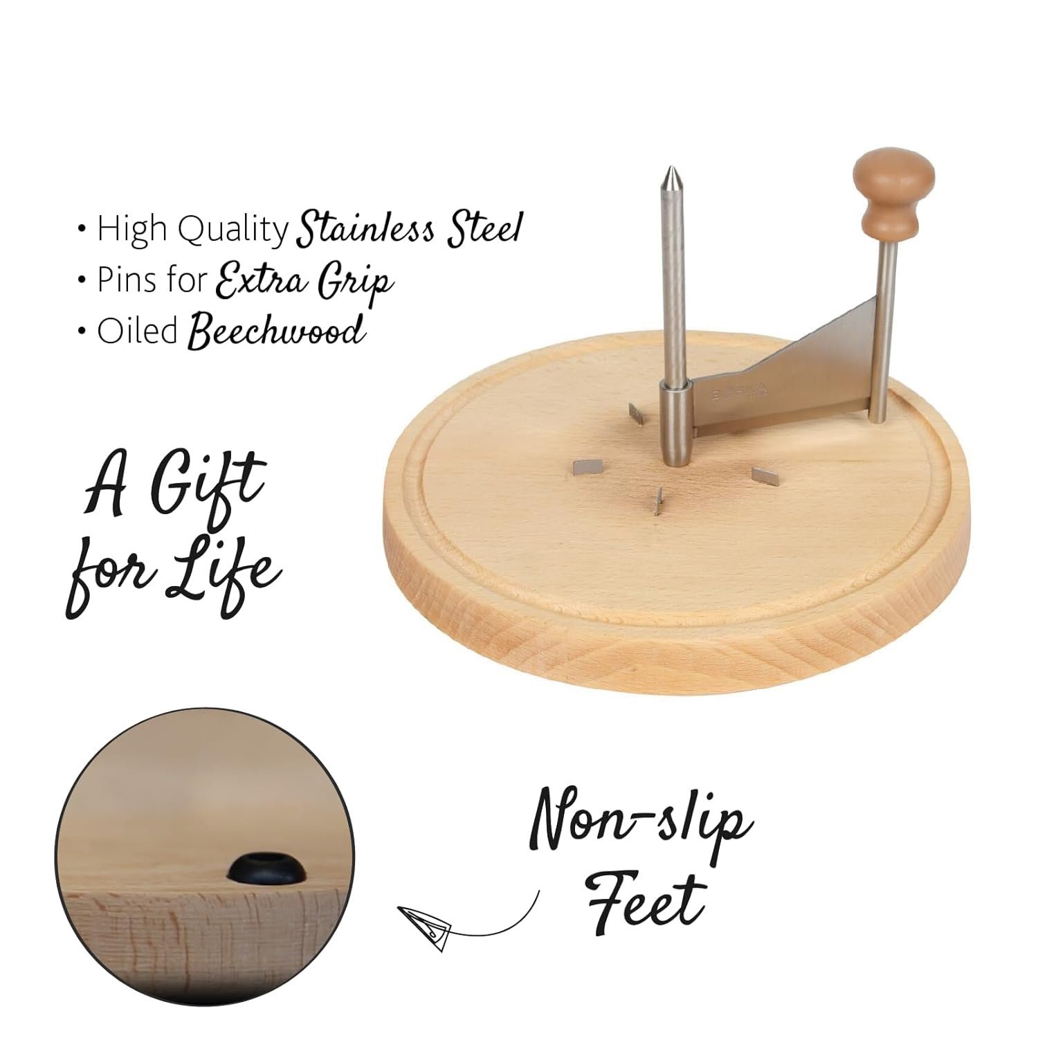 🔥HOT SALE - 49% OFF🔥Cheese Curler Wheel - Stainless Steel Cheese Shaver