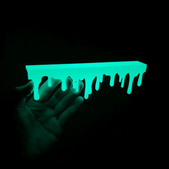 🩸Glowing Blood Drip Shelf Decor