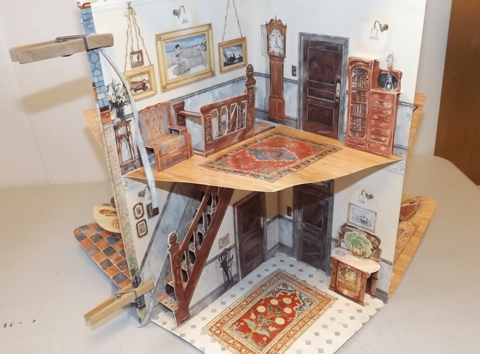 🔥HOT SALE - 49% OFF🔥Three Dimensional Edwardian Doll House🏘️🧸