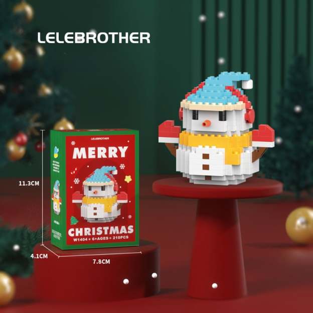 🔥HOT SALE - 49% OFF🔥🎄Santa Claus Design Building Blocks Toy