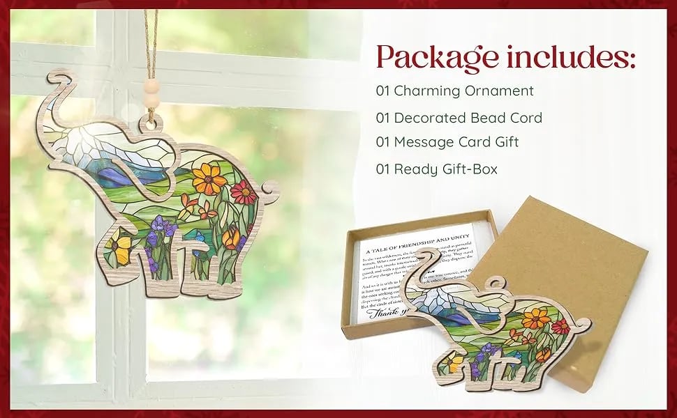 🔥HOT SALE - 49% OFF🔥Friendship gift - sisterhood elephant