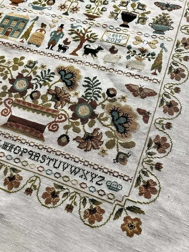 Let Love Reign Cross Stitch Kit