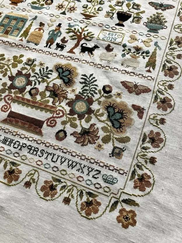 Let Love Reign Cross Stitch Kit