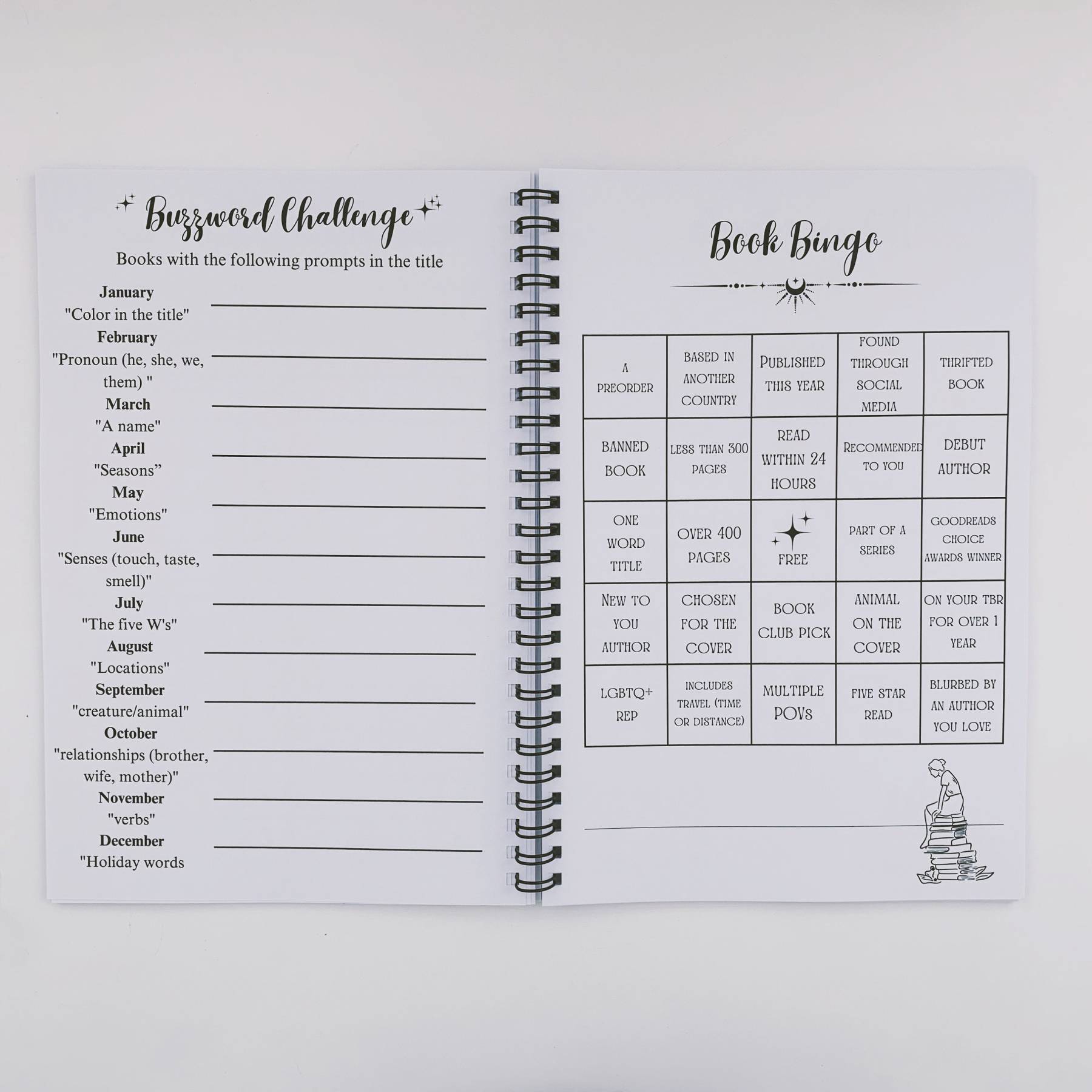 Celestial ll Reading Journal