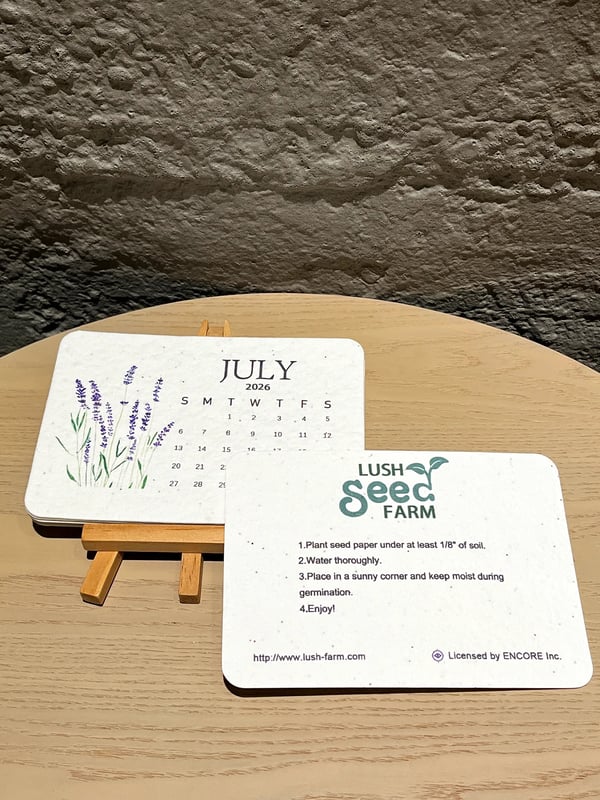 🔥HOT SALE - 49% OFF🔥🌱Eco-Friendly Plantable Love Seed Calendar 2026