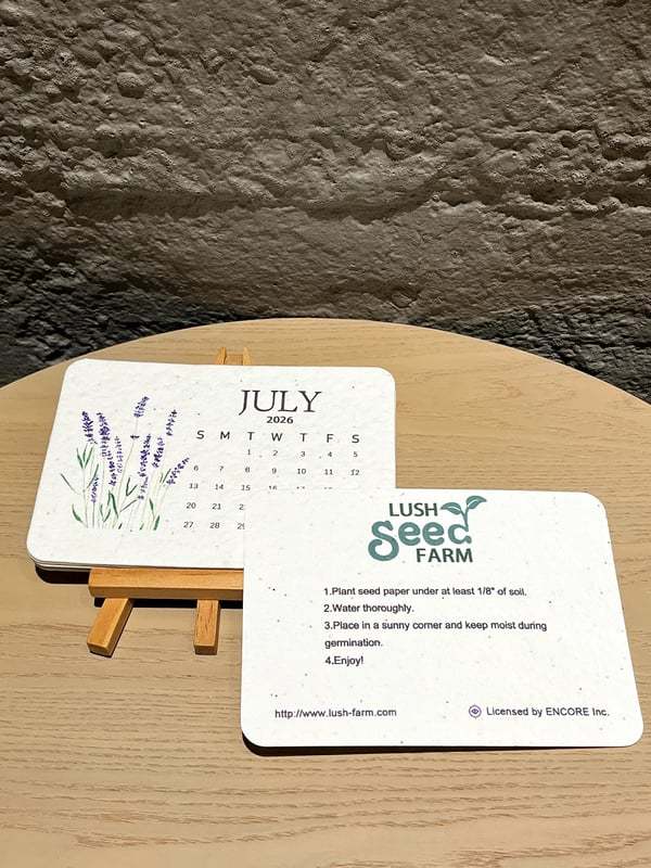 🔥HOT SALE - 49% OFF🔥🌱Eco-Friendly Plantable Love Seed Calendar 2026