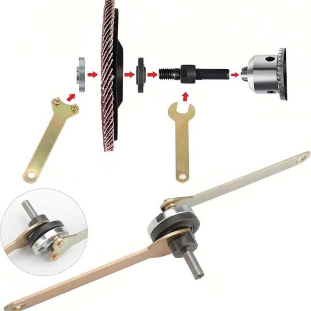 🔥HOT SALE - 49% OFF🔥Conversion Angle Grinding Adapter Connecting Rod Kit for Electric Drill