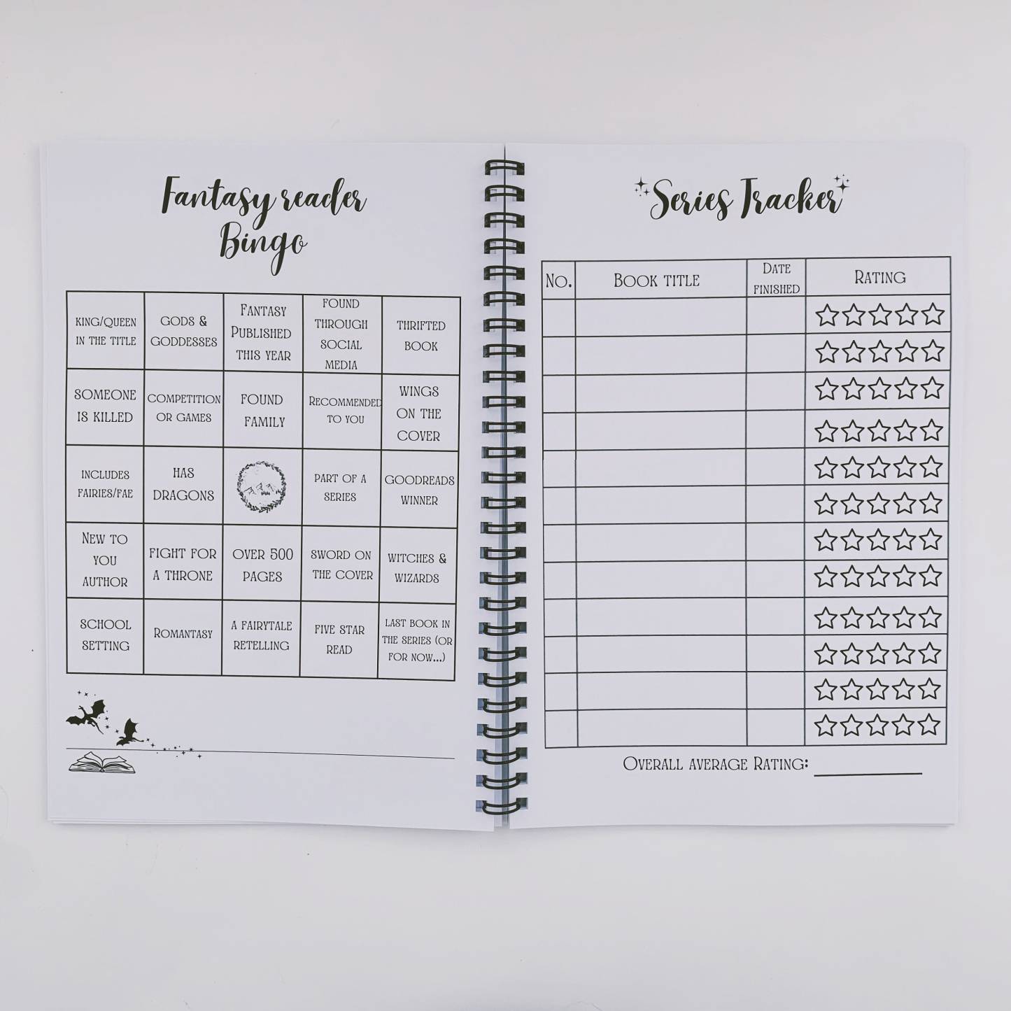 Celestial ll Reading Journal