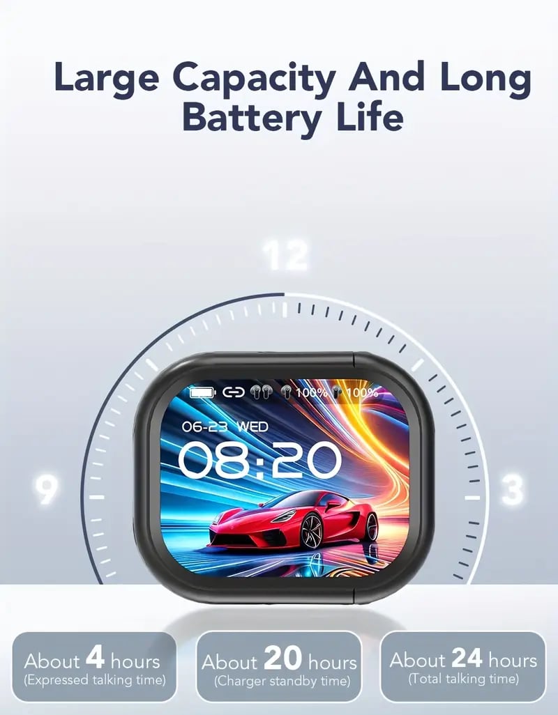 htc ne20 tws auriculares inal&aacute;mbricos con traducci&oacute;n 6.0, 134 idiomas   real para deportes, running y  , est&eacute;reo hifi Detalles del producto 4