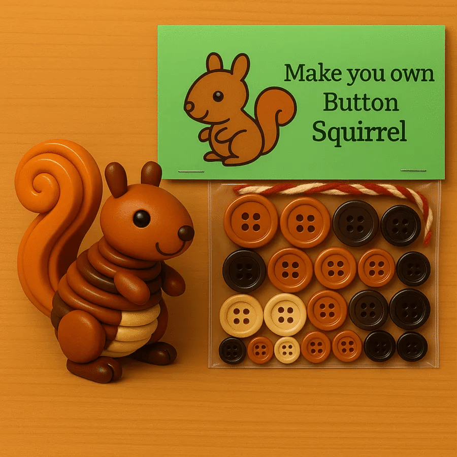 🔥HOT SALE - 49% OFF🔥-DIY Button Animal Ornaments - ✨Buy 3 Get 1 Free✨