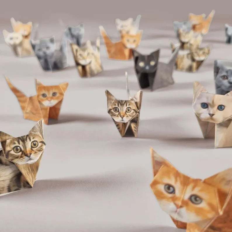 🔥HOT SALE - 49% OFF🔥- DIY Paper Cats