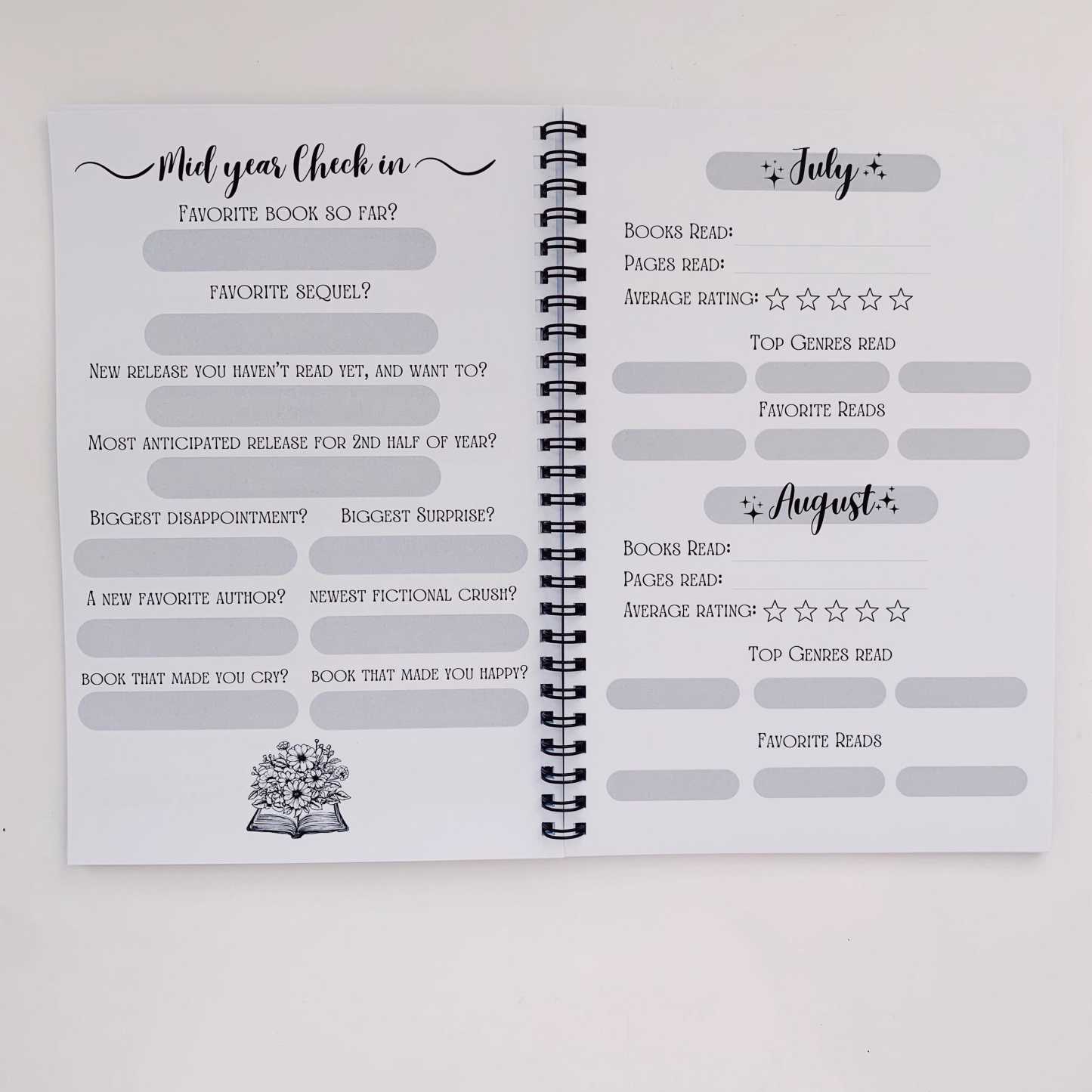 Celestial ll Reading Journal