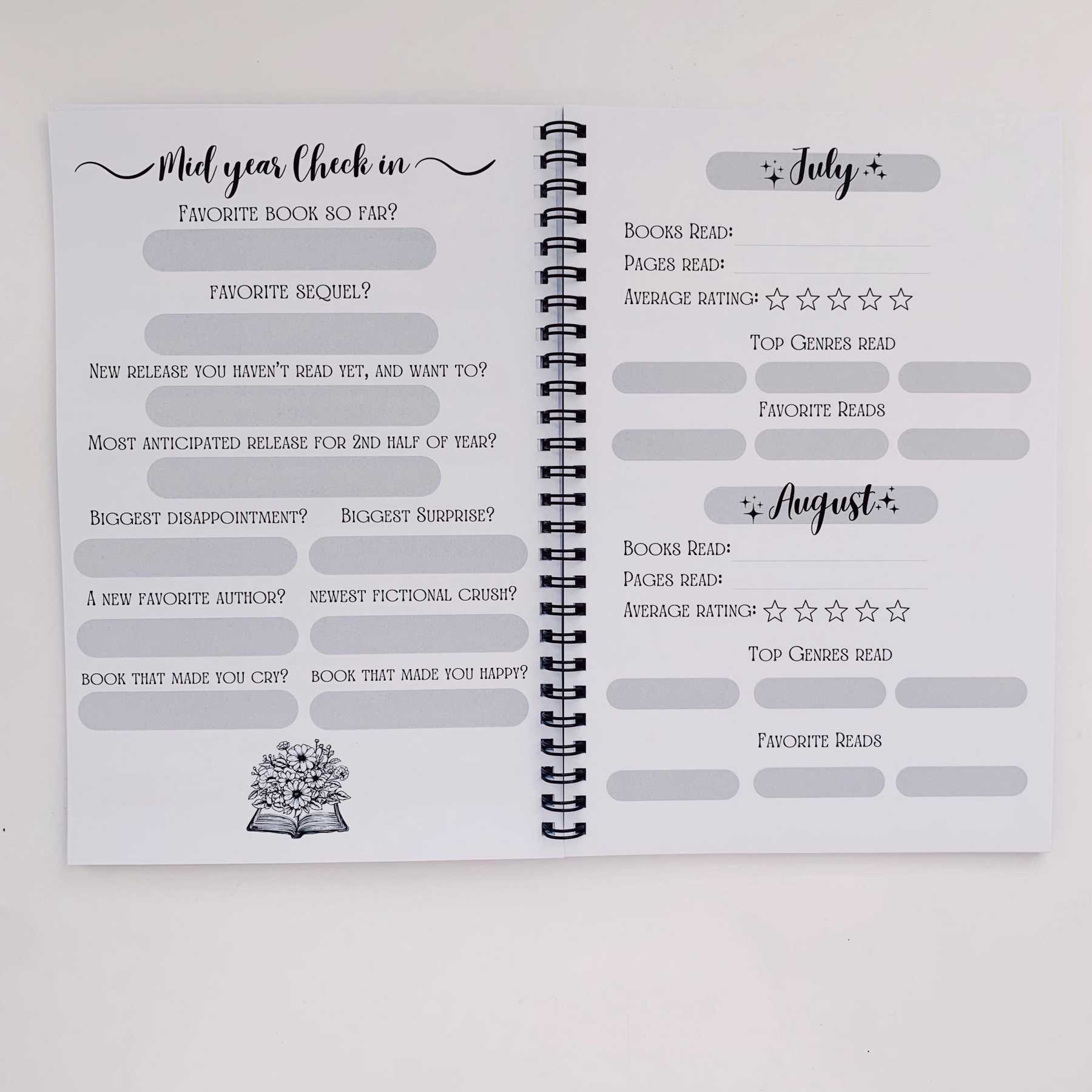 Celestial ll Reading Journal