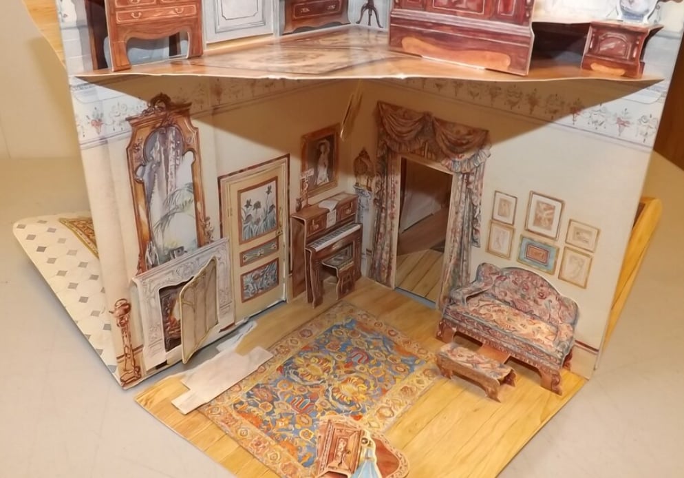 🔥HOT SALE - 49% OFF🔥Three Dimensional Edwardian Doll House🏘️🧸