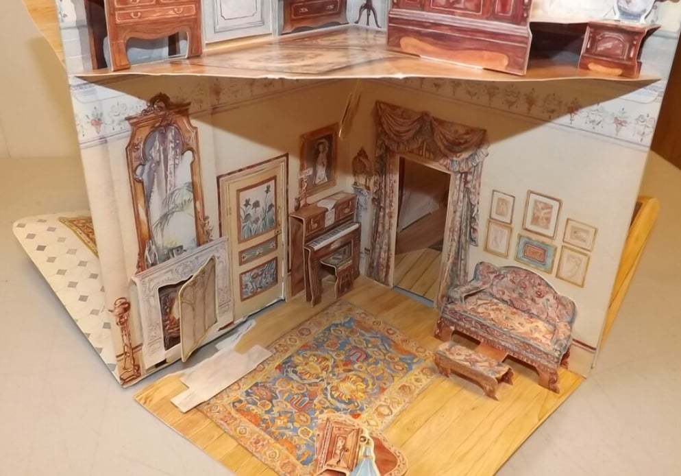🔥HOT SALE - 49% OFF🔥Three Dimensional Edwardian Doll House🏘️🧸